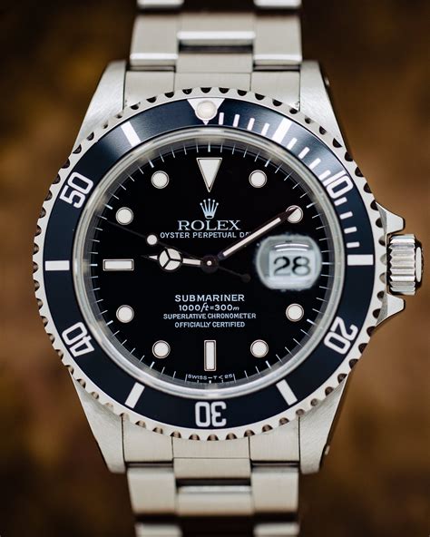 rolex submariner date ref.16610 vintage|Rolex Submariner Date 16610 price.